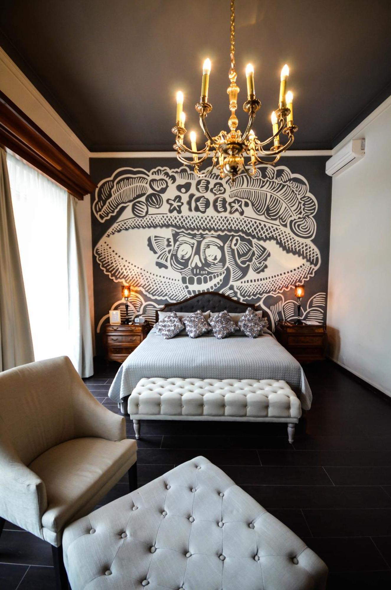 Hotel Boutique Casa Del Jardin Aguascalientes Rom bilde